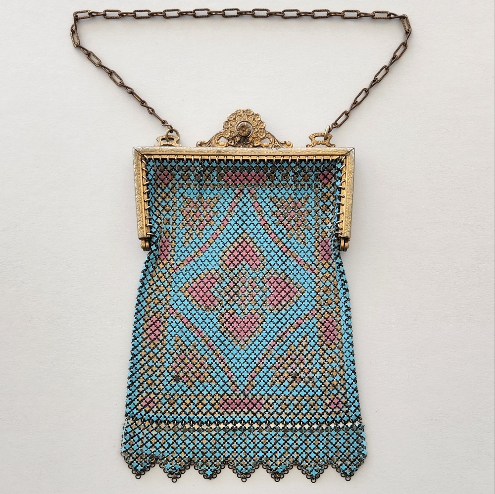 Mandalian Vintage Mesh Purse